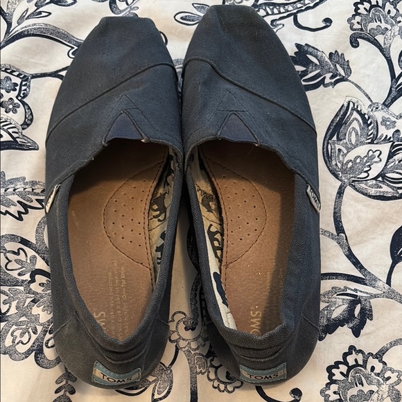 Toms Women's Dark Blue Flats - Picture 1 of 1